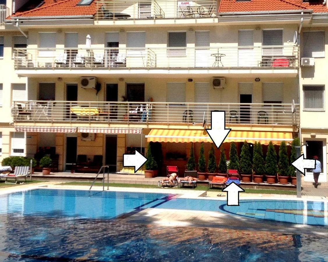 Relax Beach Apartman Hajdúszoboszló Eksteriør bilde
